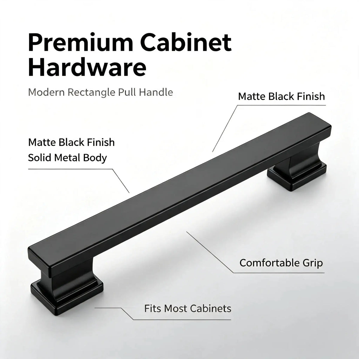 Matte Black Handles Rust Proof Pack — product view 4