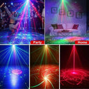 RGB Disco Lights Stage DJ Party Laser Light Projector Lamp