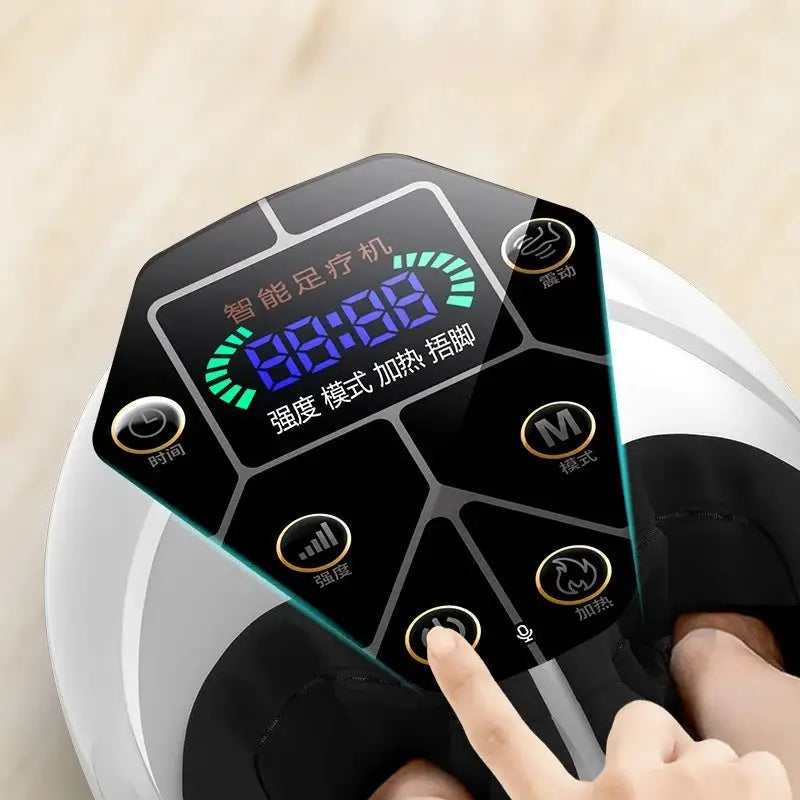 New Full Automatic Foot Massager with Air Compression Heat Low Noise Multi Mode Kneading Shaking Foot Massage Instrument
