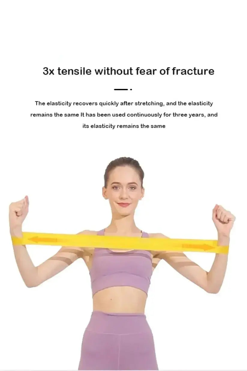 Versatile Resistance Bands Set For Home Fitness 5 Levels