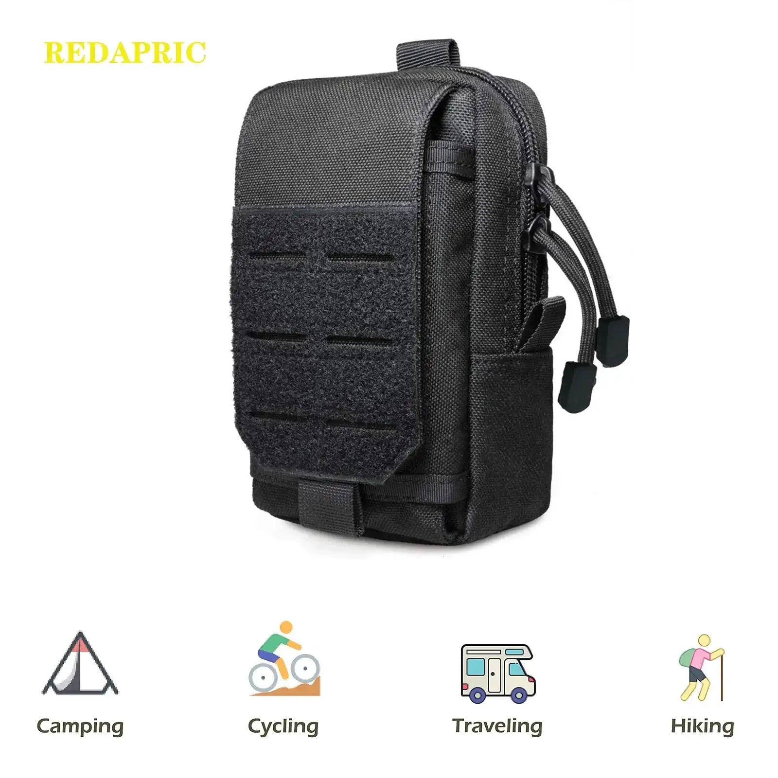 Tactical Molle Pouch Waist Bag Outdoor EDC Tool Bag For Men