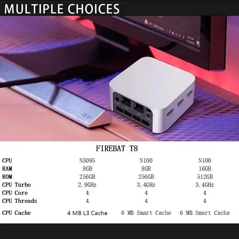 Firebat T8 Pro Plus Mini PC Enhanced Gaming Experience