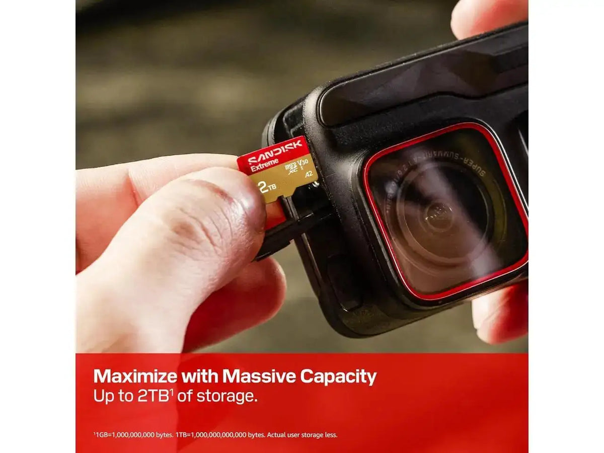 SanDisk Extreme 128GB MicroSD Memory Card Model SDSQXH9-128G-GZ6MA