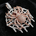 Iced Spider Web Pendant Hip
