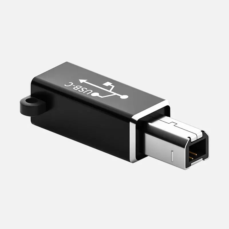 Type C USB Female to USB-B Male Adapter for Printer Scanner Converter USB-C Data Transfer Adapter for MIDI Controller Keyboard