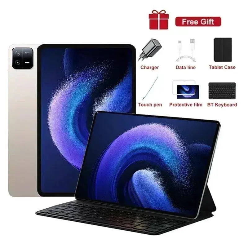 Ultra Slim 11 Inch 4K Pad 6 Pro Tablet 5G 16GB RAM