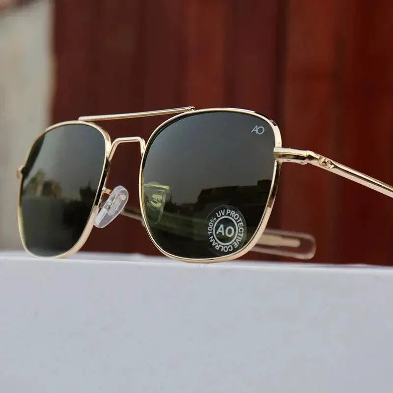 Aviation Pilot Square Sunglasses For Men And Women 8054