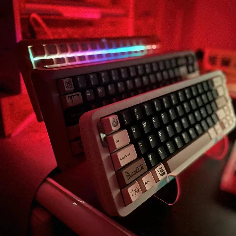 Transparent Acrylic Keyboard Stand For Desk Organization