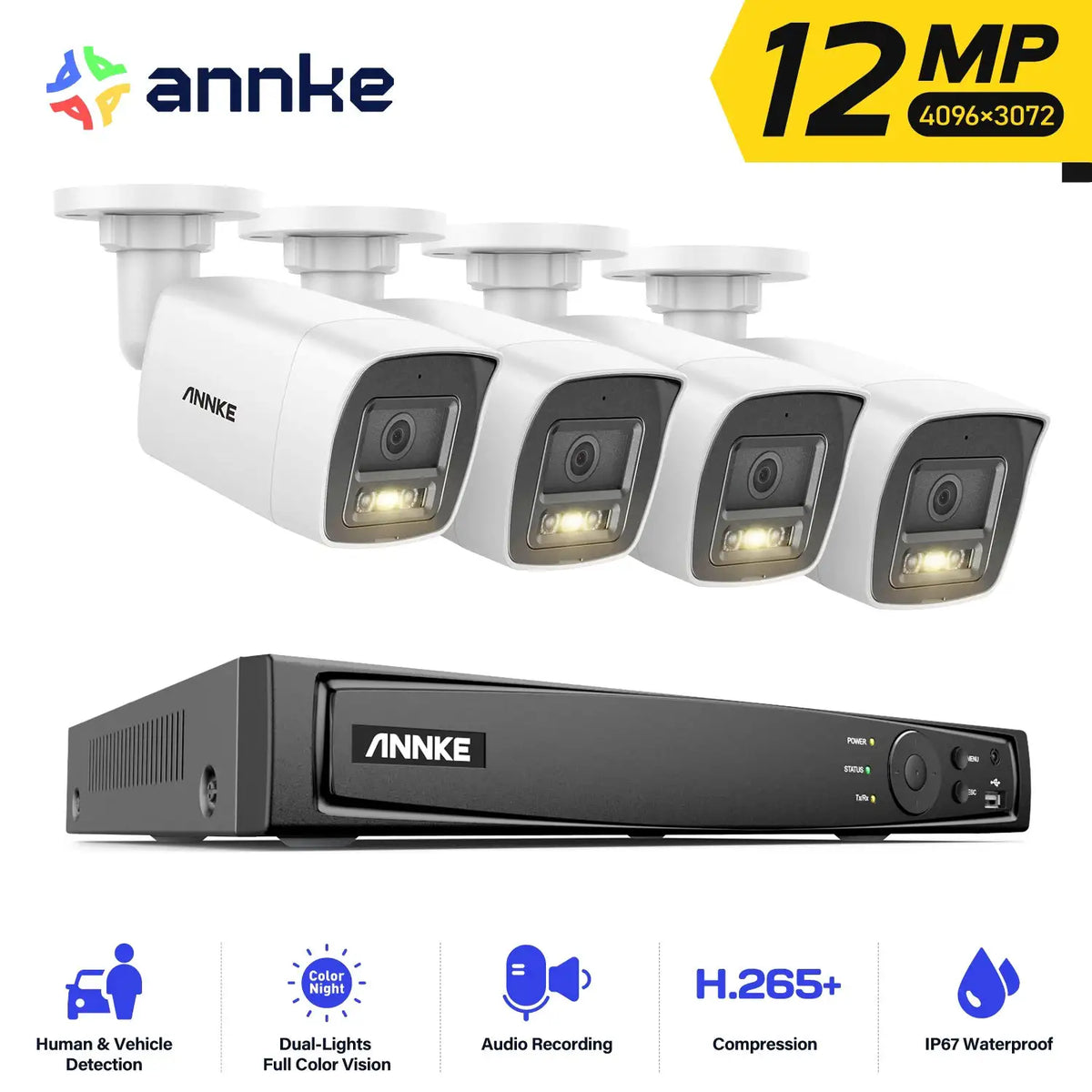 Annke PoE NVR Security CCTV Kit — product view 12