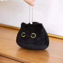 Cute Kawaii Black Cat Plush Keychain