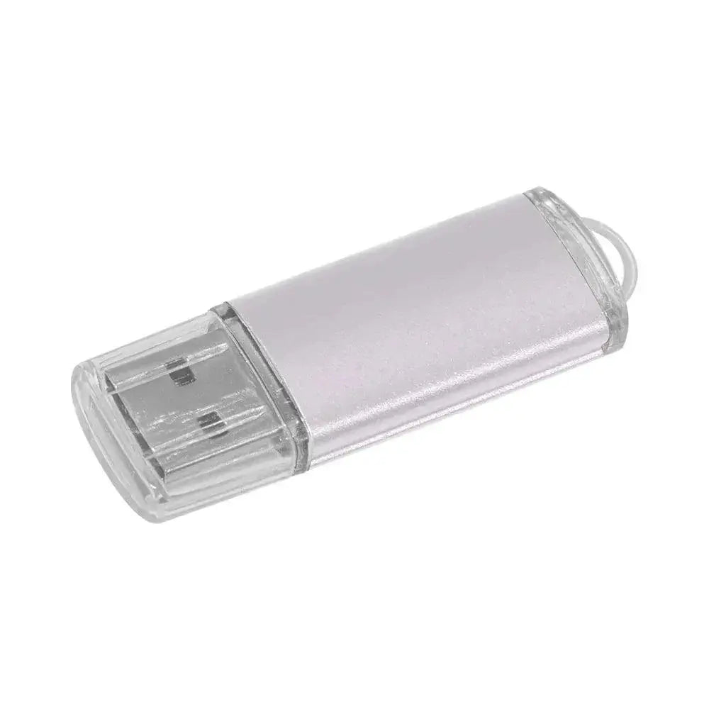 Fast Metal USB Flash Drive for Business — silver