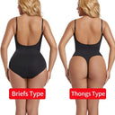 Backless Thong Bodysuit Shapewear Tummy Control Butt Lifter