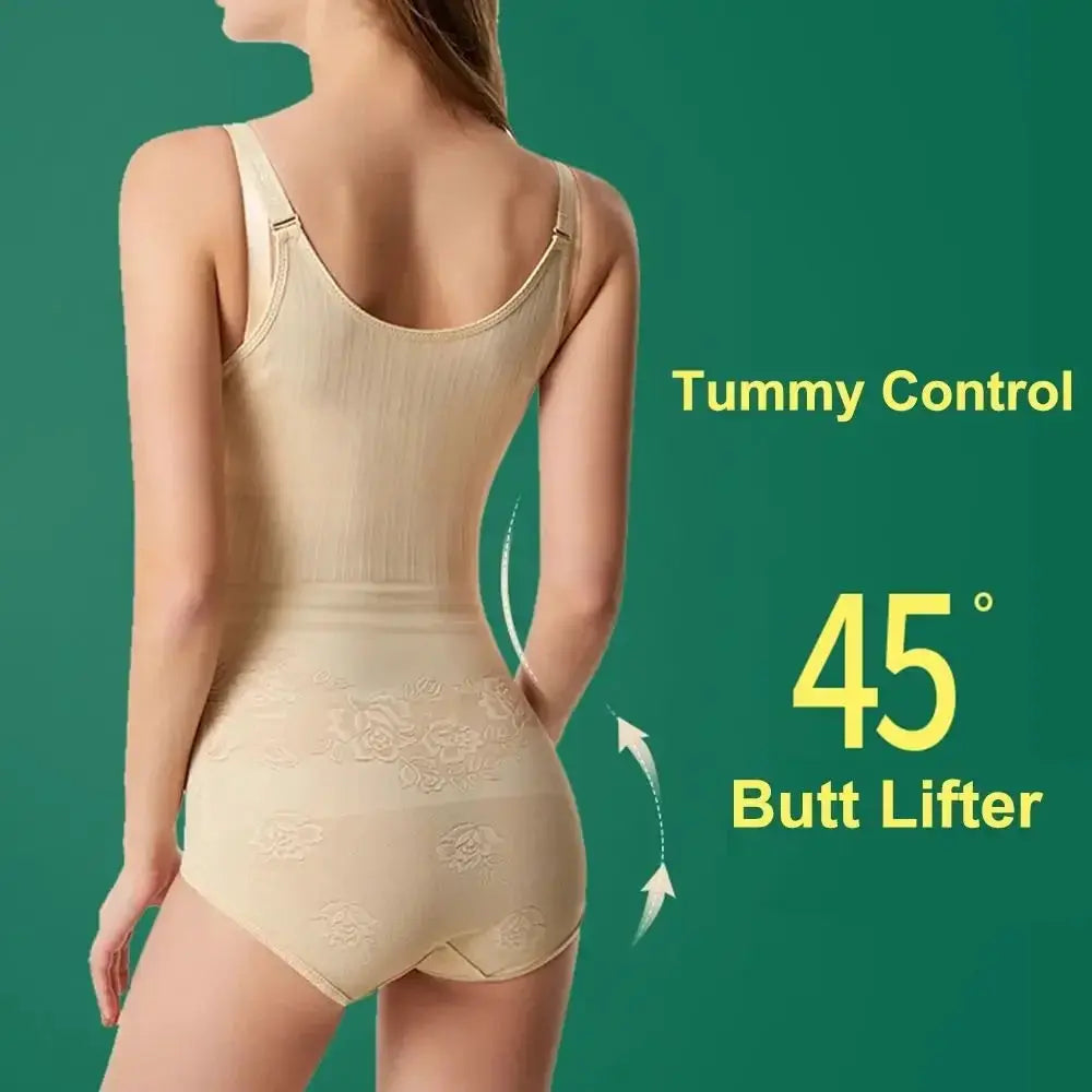 Seamless Tummy Control Bodysuit for Women Butt Lifter