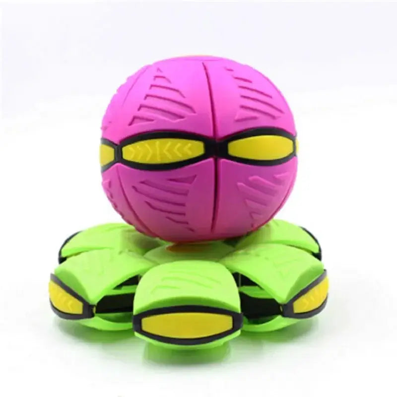Kids Flat Throw UFO Disc Ball Outdoor Flying Toy Gift