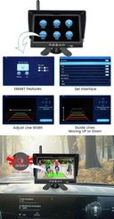 Wireless Backup Camera Kit for Truck and RV Safety