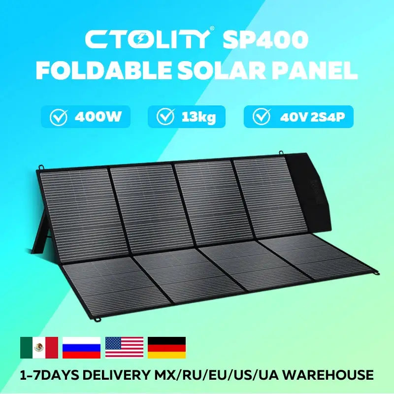Ctolity Flexible Solar Panel — product view 7