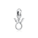 Sterling Silver Charm Zodiac Aries