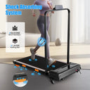 DUTRIEUX Compact Walking Pad Treadmill For Home Office Gym LED