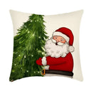 Cozy Linen Pillow Cover for Winter Decor