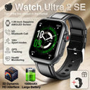 For IOS Watch Ultra 2 SE Men Women Smart Bracelet 1000mAh Battery GPS AMOLED Display Bluetooth Call Sport Waterproof Smart Watch