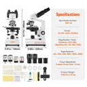 LED Illuminated Compound Microscope