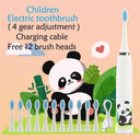 Colorful Cartoon Sonic Electric Toothbrush for Kids Waterproof