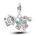 Charm Beads Sterling Silver Tree