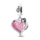 Sterling Silver Charm Beads Mask