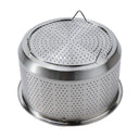 Pot Steamer Stainless Steel Basket With Silicone Handle