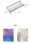 1PCS Non Perforated Bathroom Triangle Shelf Wall Mounted Storage