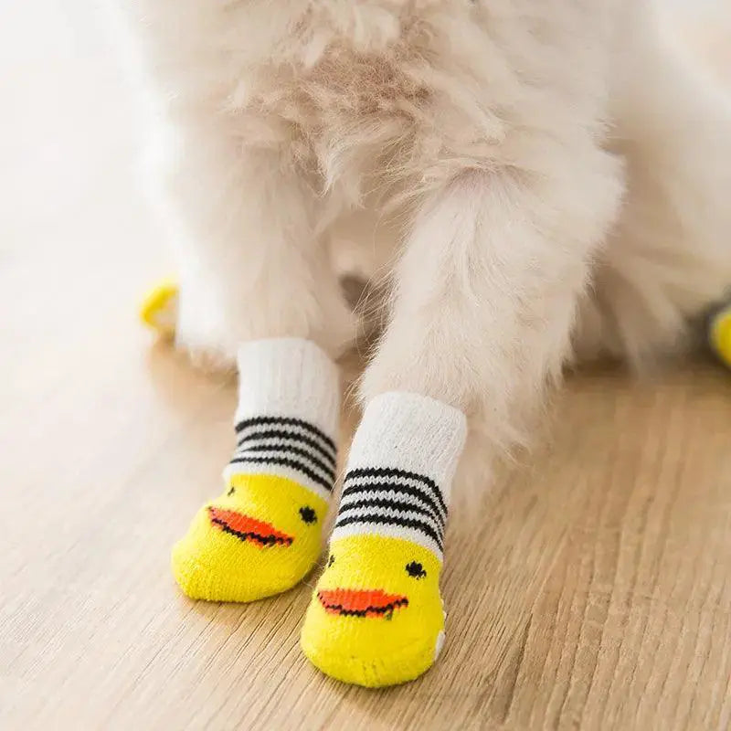 Adorable Anti Slip Paw Socks For Small Dogs Scratch Proof