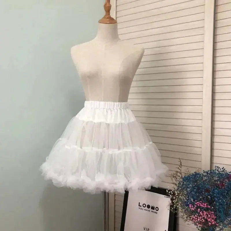 Fluffy Tutu Skirt Petticoat for Girls and Women Chic