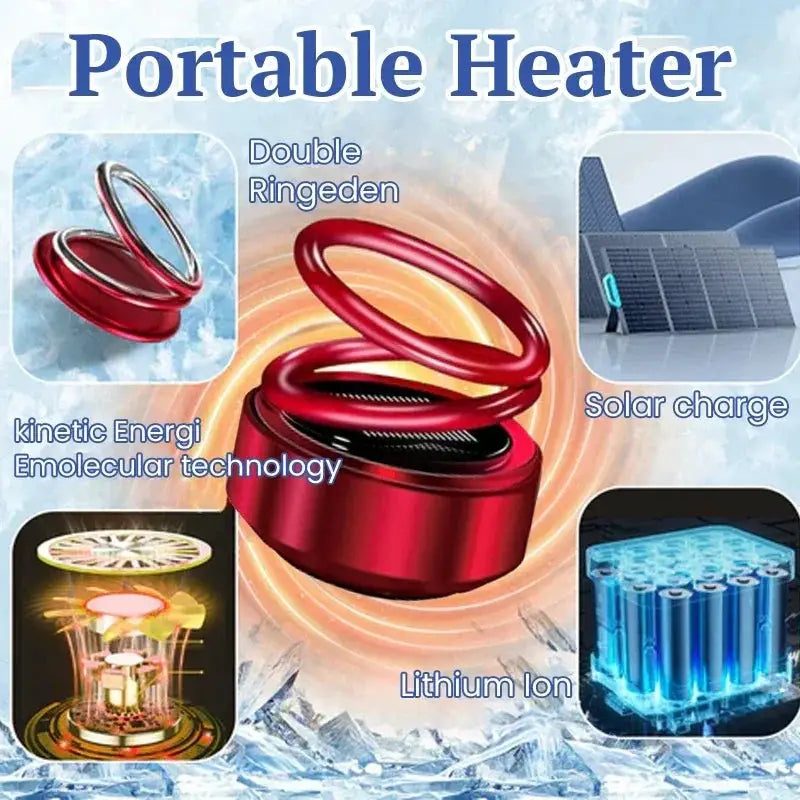 Portable Kinetics Molecular Heater Mini Car Snow Removal