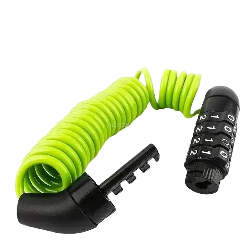Portable Steel Cable Lock for Bicycle Security — product view 1