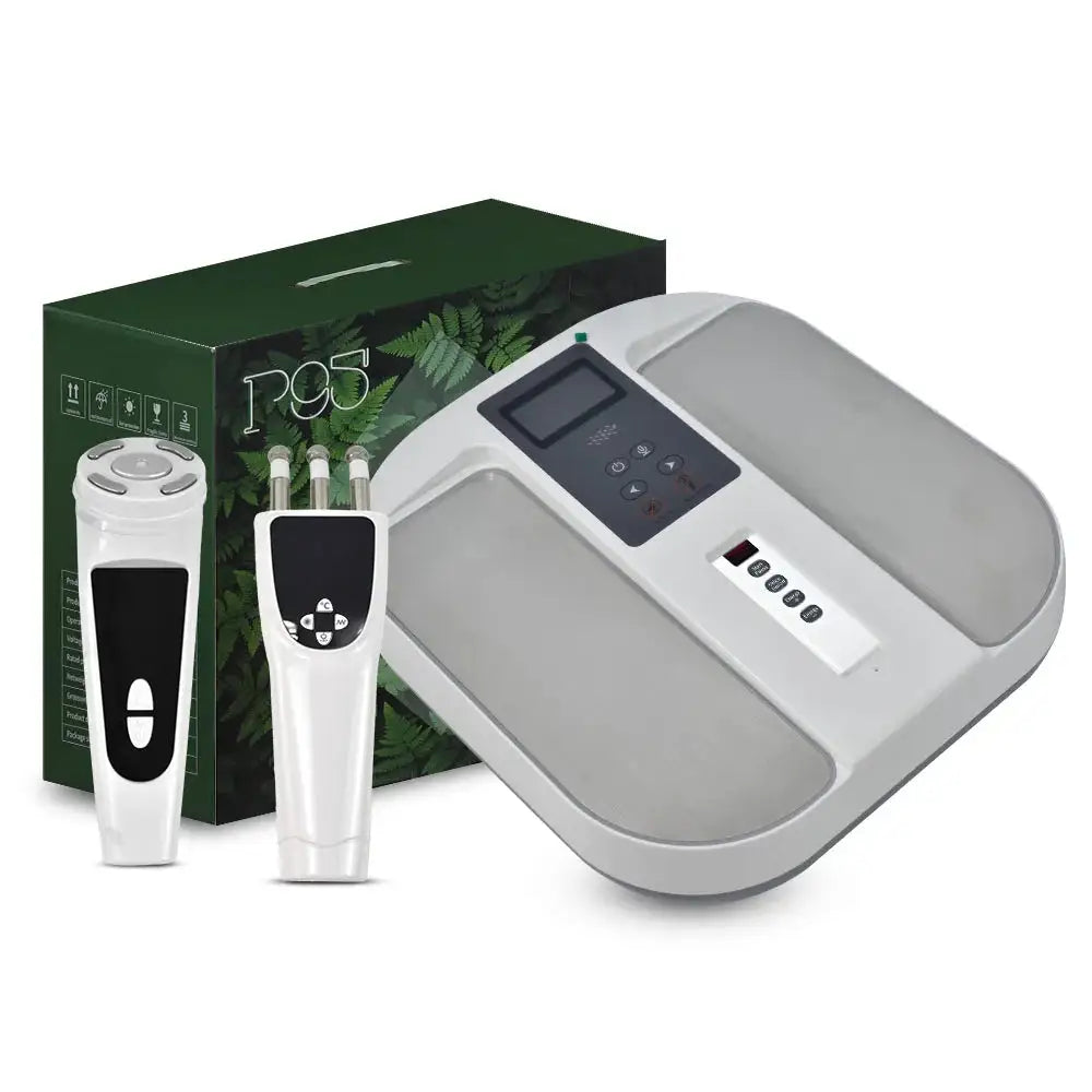 Multifunctional 3-in-1 THZ Tera-P90 PEMF Terahertz Technology Foot Massage RF EMS Revitaluxe Massager for Health Relaxation