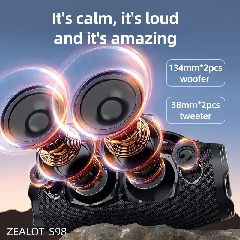Zealot Portable Bluetooth Speaker — product view 2