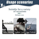 Sea Fishing Snap Hooks Durable Stainless Steel Connector Set