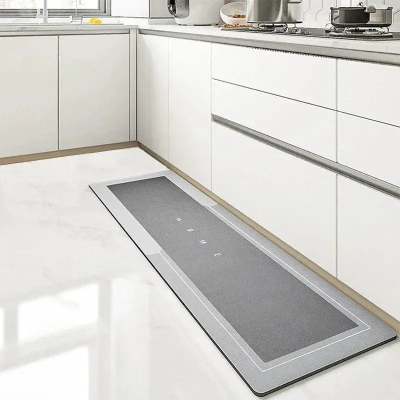 Super Absorbent Diatom Mud Pad Kitchen Floor Mat Anti Slip