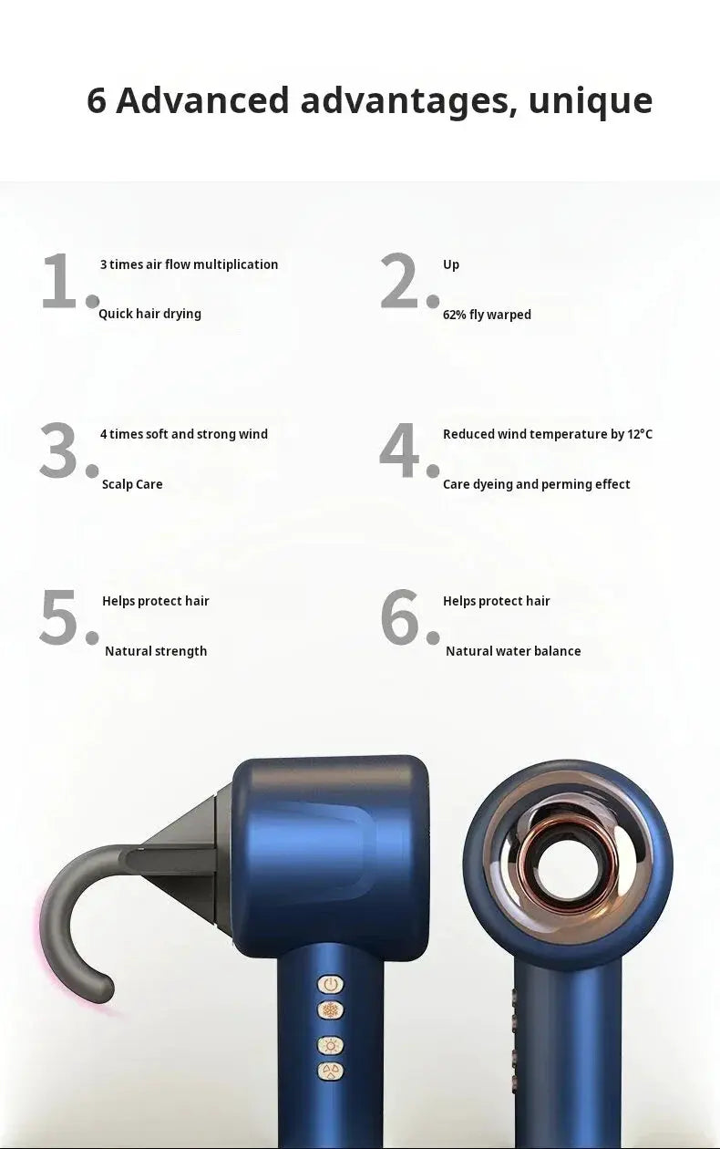 Quieter Drying Hair Dryer for Home Use — product view 8