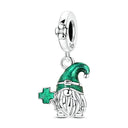 Sterling Silver Charm Beads Mask