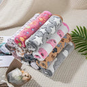 Cozy Pet Blanket Soft Plush Sleeping Mat For Dogs And Cats