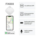 SmartTag GPS Tracker Bluetooth Finder for iPhone Anti-Loss Tech