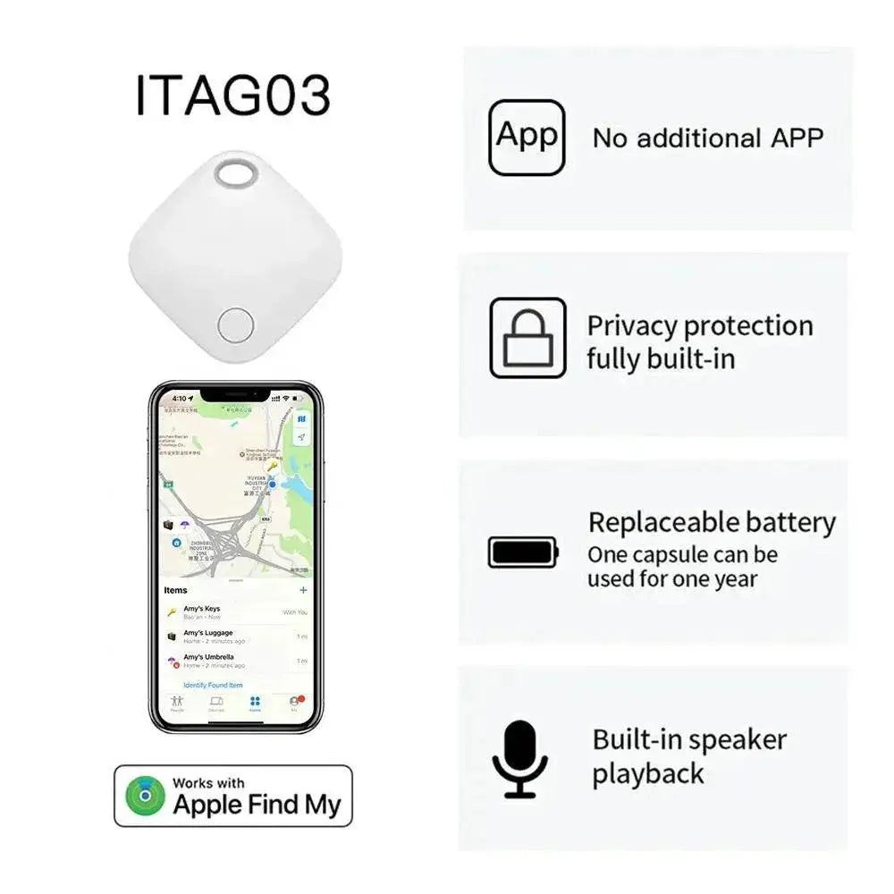 SmartTag GPS Tracker Bluetooth Finder For iPhone Anti Loss