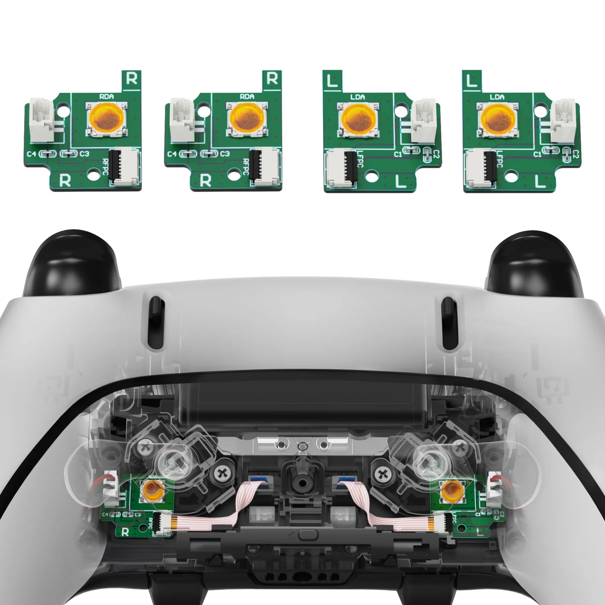 eXtremeRate Back Paddles Replacement Kit
