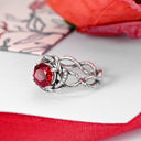 Mula Sterling Silver Thorn Rose