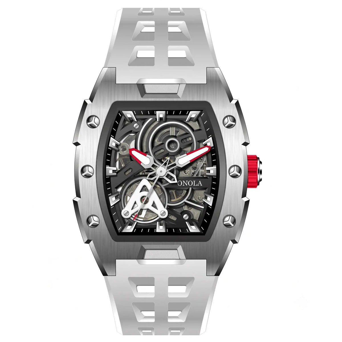 Men Automatic Skeleton Wristwatch — product image 8
