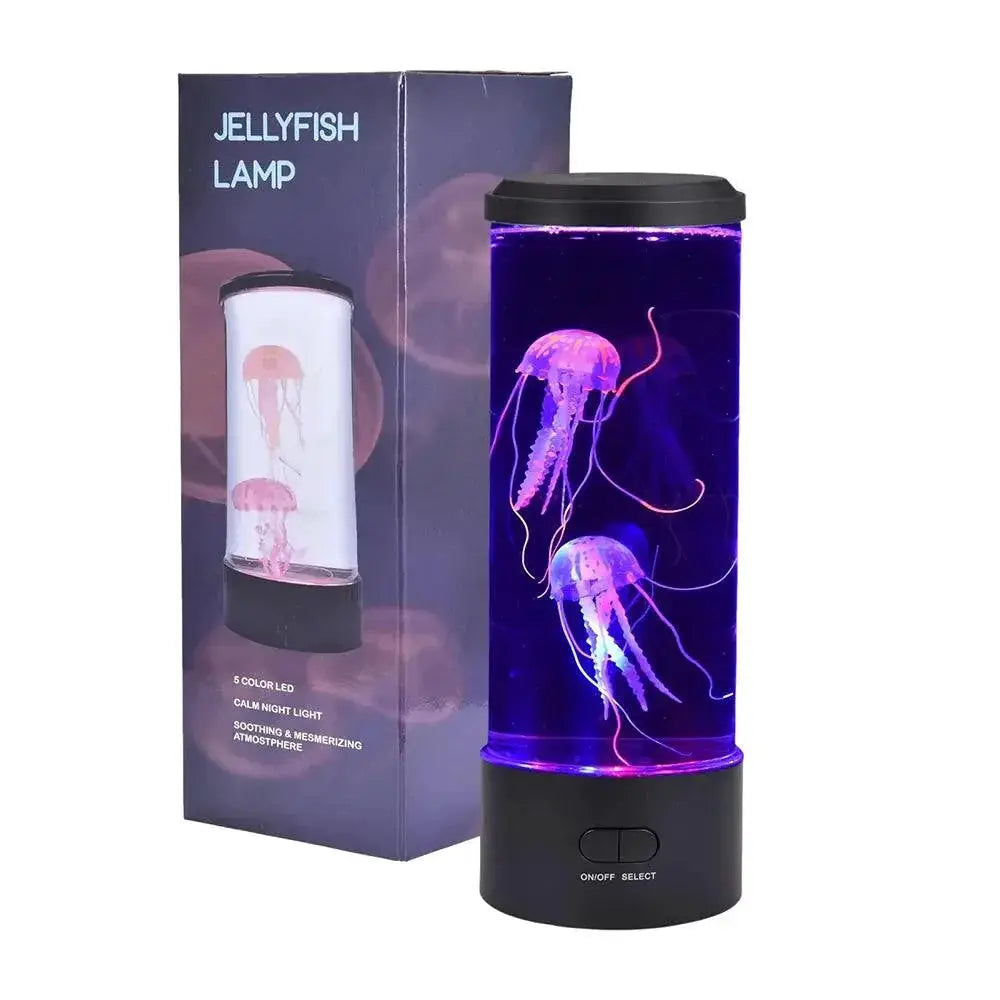 Color Changing Jellyfish Lamp Tranquil Night Light