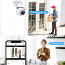 Outdoor Camera for Stores with 4X Zoom