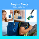 Mini Blue Keychain Camera, HD & Video Camera with Card