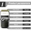 Rechargeable Hair Shaver For Men Electric Razor Device